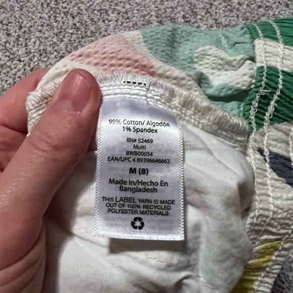 Kids' Multicolor Patterned Shorts - Picture 6 of 6